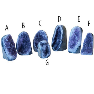 Amethyst Crystal Cluster Geodes