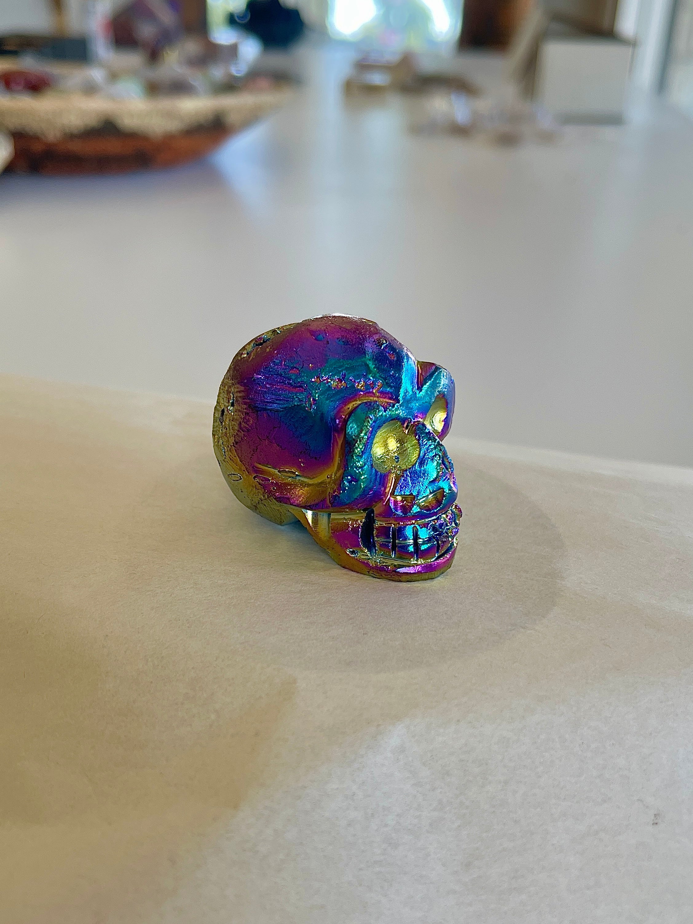 Rainbow Aura Skull