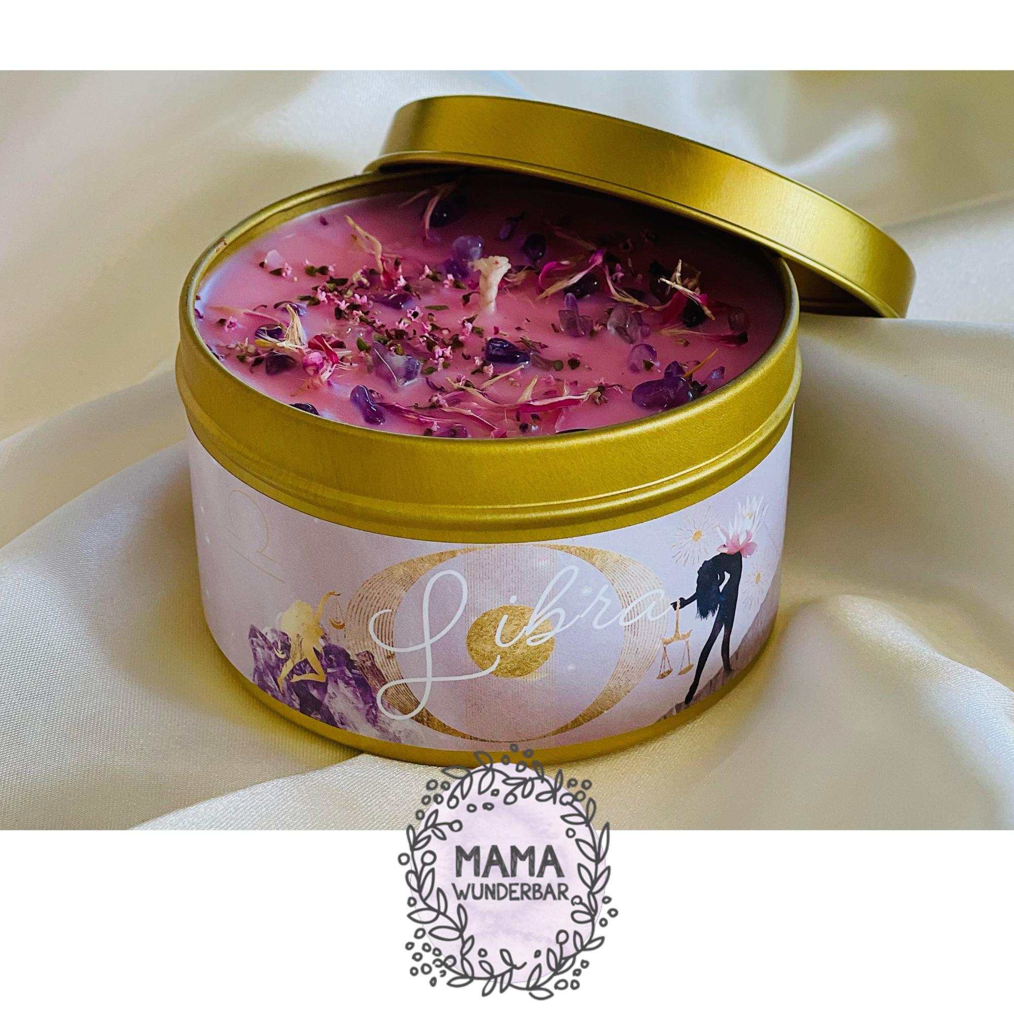 Libra Zodiac Candle