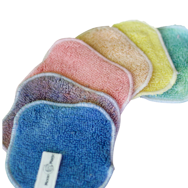 Rainbow Herbal Face Cloth Set