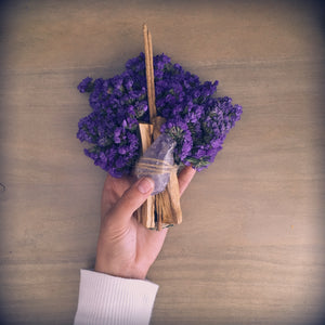 Palo Santo Incense Dried Flower Bouquet