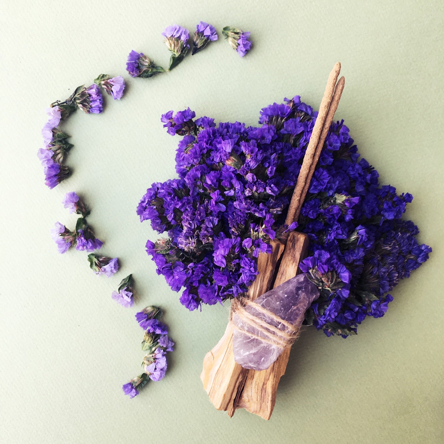Palo Santo Incense Dried Flower Bouquet
