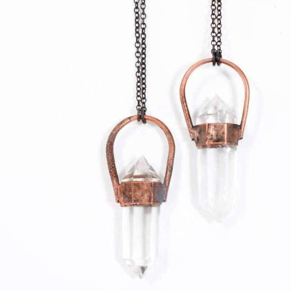 Polished Crystal Necklace