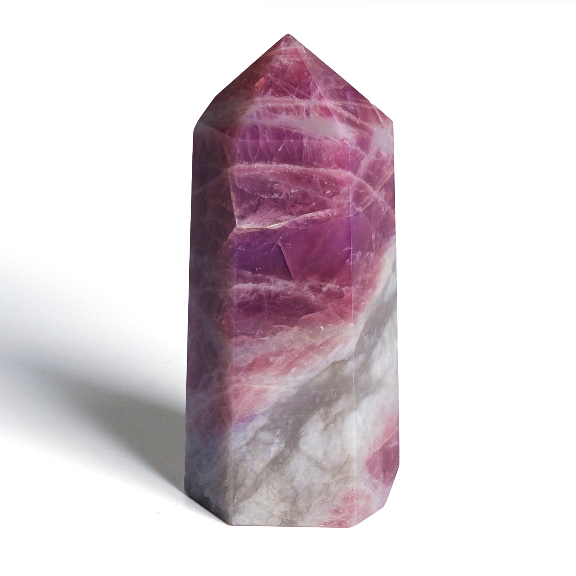 Lavendar Rose Quartz Tower