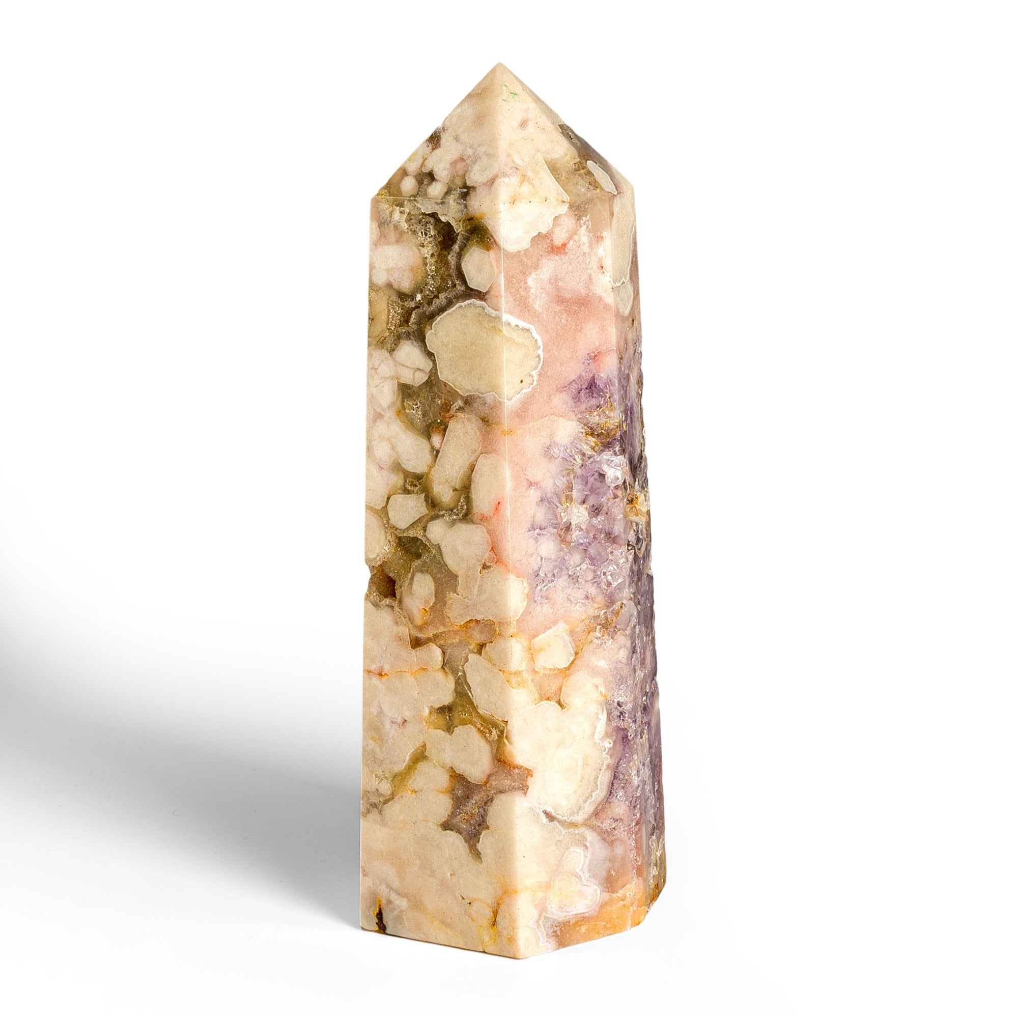 Cherry Blossom Agate in Pink Amethyst spiritual