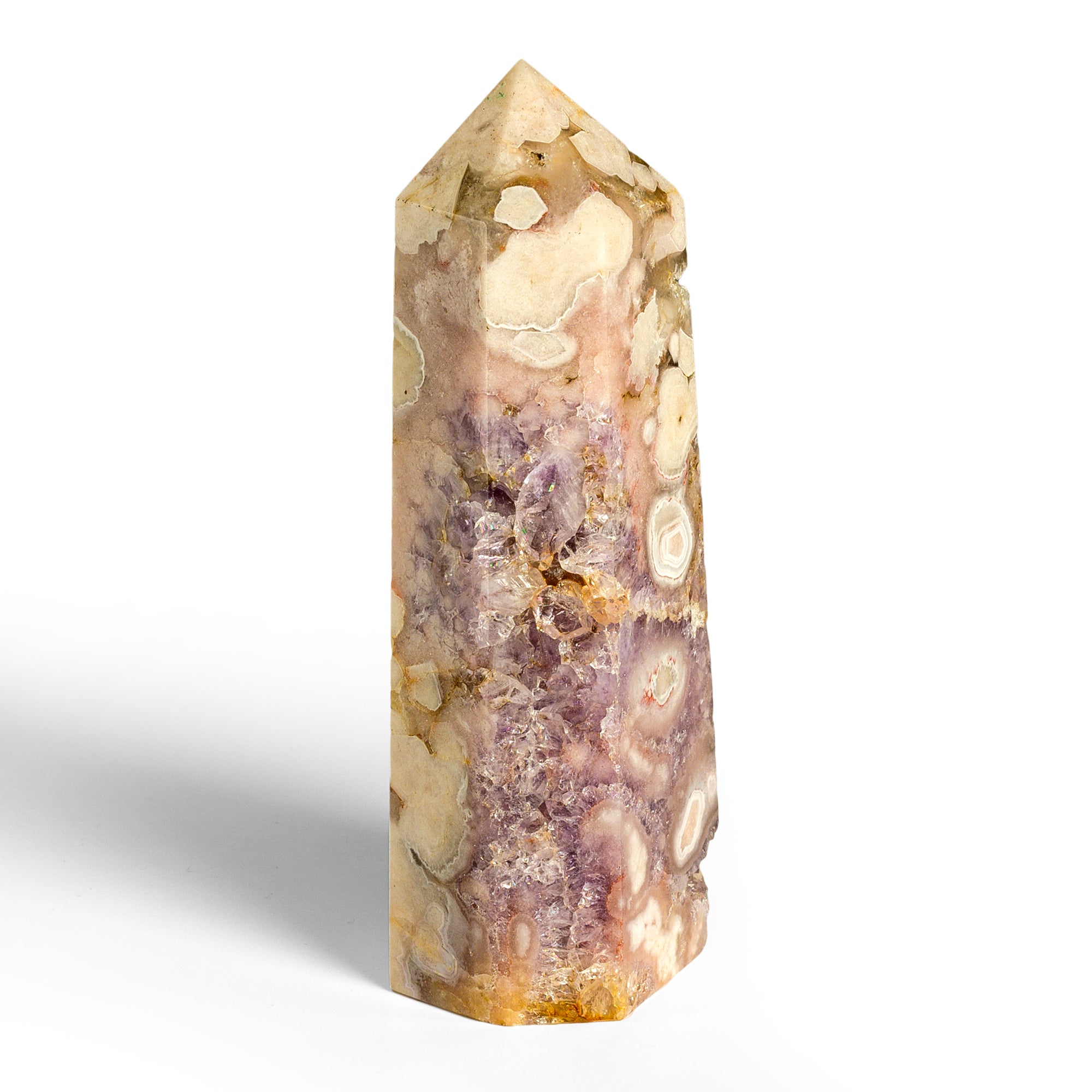 Cherry Blossom Agate in Pink Amethyst