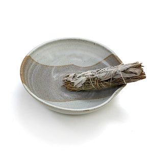 Smudge Bowl with Incense Holder