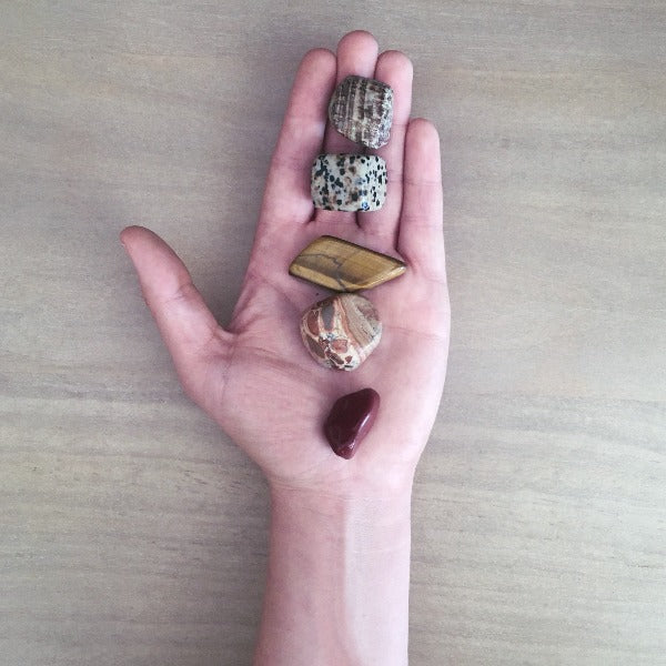 Root Chakra Healing Crystal Set