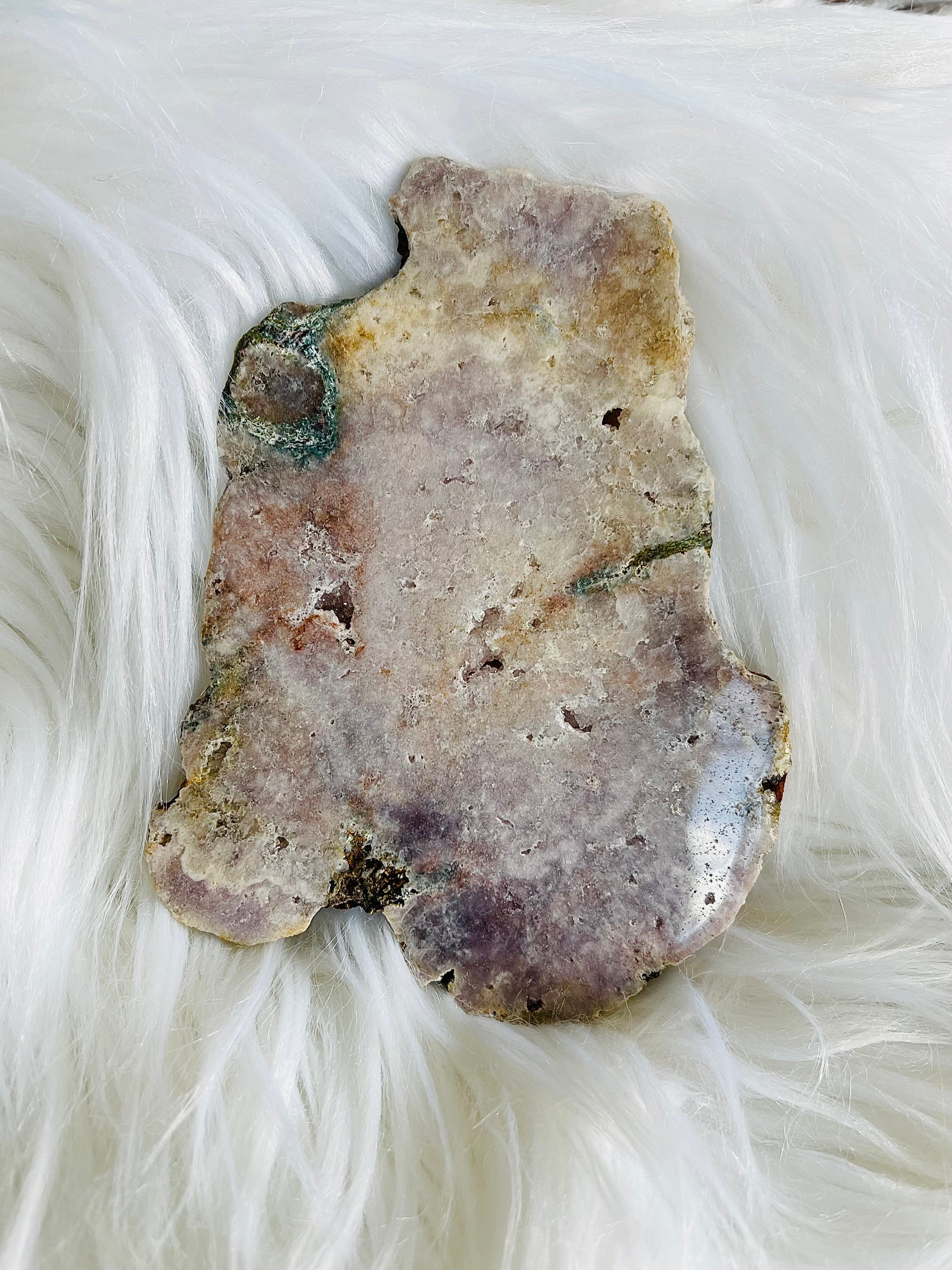Pink Amethyst slab