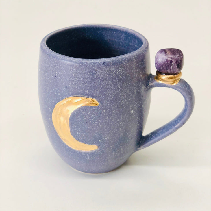 Lepidolite Crystal Cup
