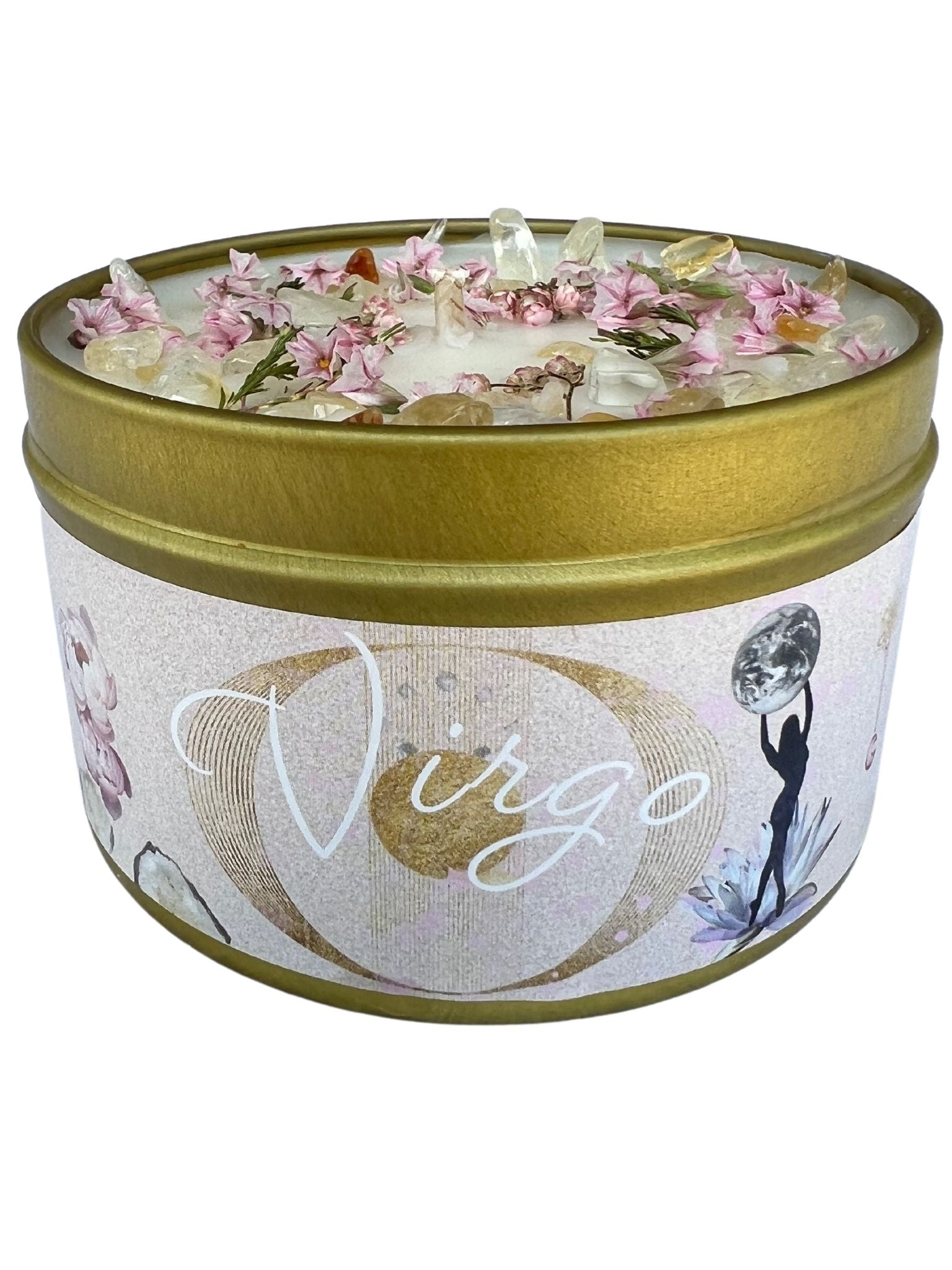 Virgo Zodiac Candle