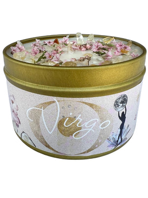 Virgo Zodiac Candle