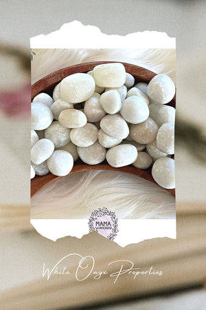 white onyx properties