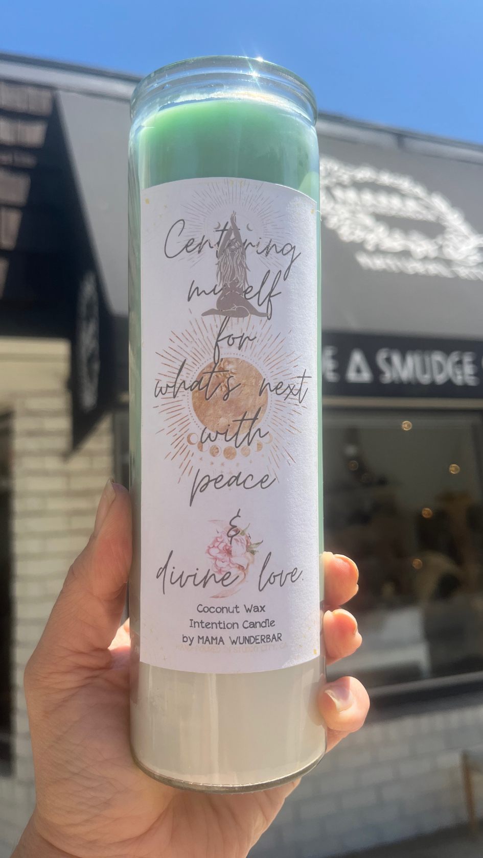 Intention Candle - Centering myself for what is next