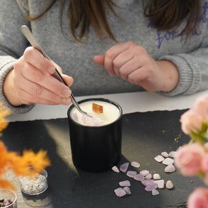 Make a Crystal Candle