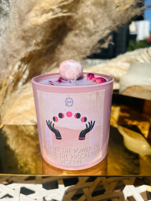 Intention Candle - Appreciate present blessings