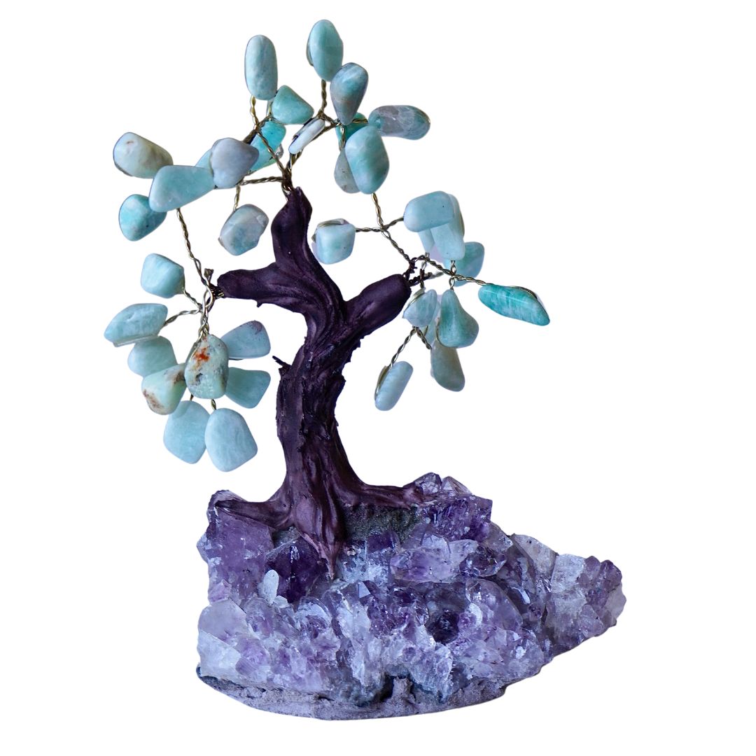 amazonite crystal tree