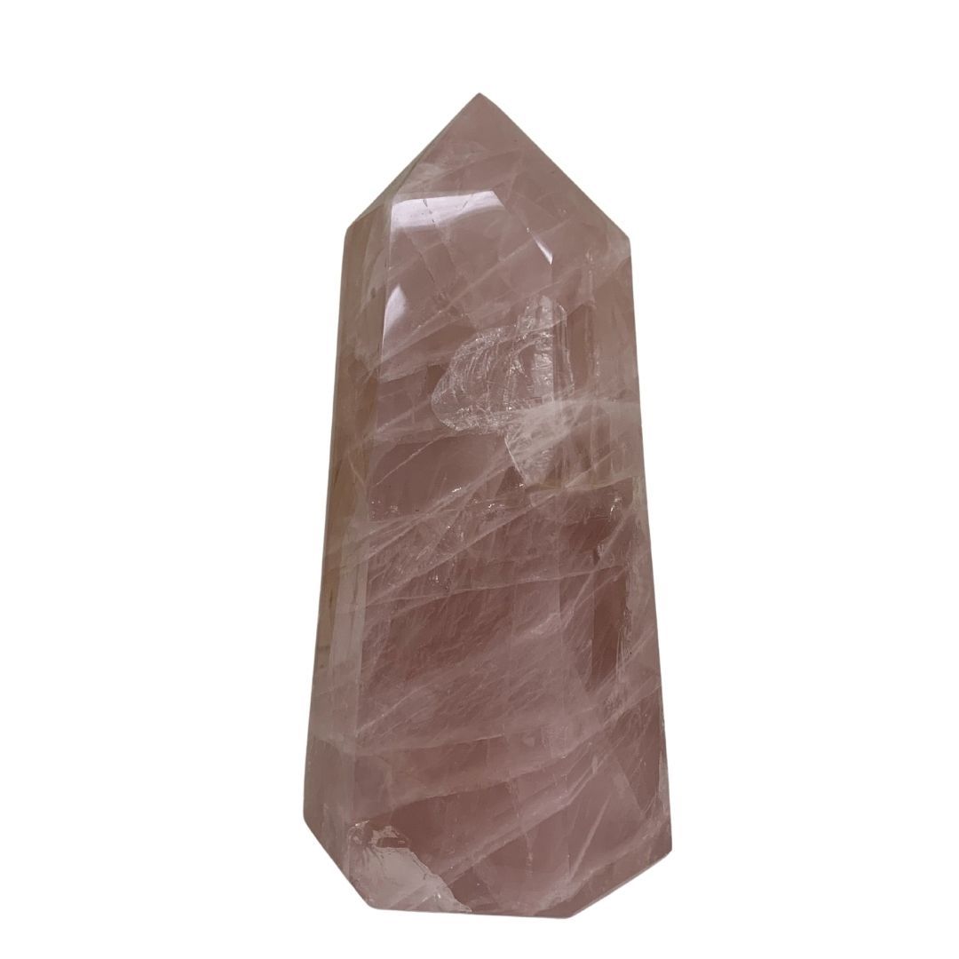Rose Quartz Point LARGE (over 5 lbs)