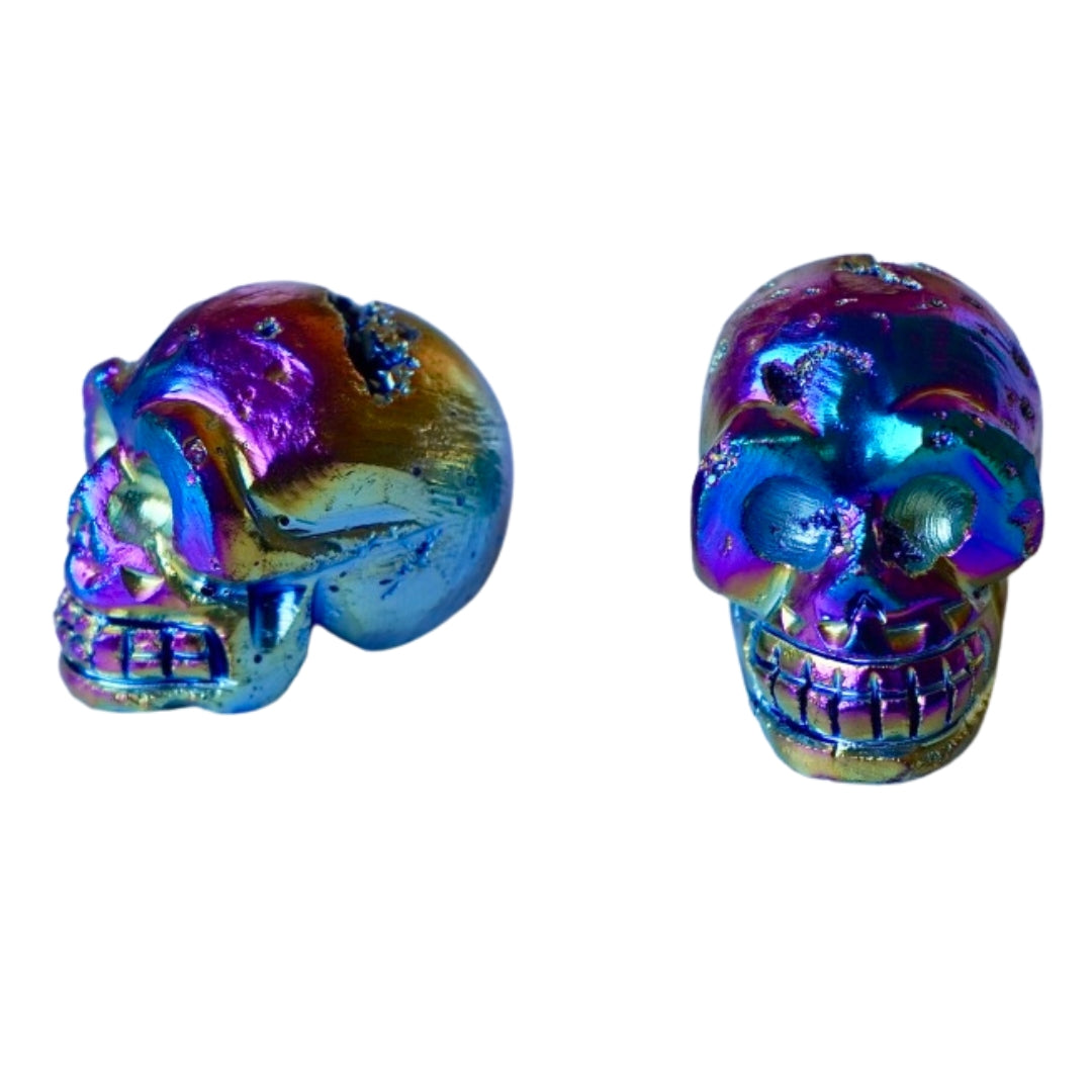 Rainbow Aura Skull