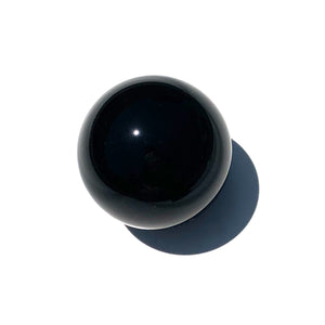 Black Onyx Crystal Ball With A Two Inch Diameter