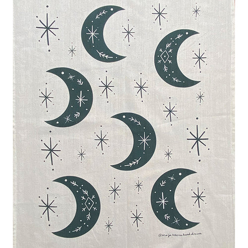 Crescent Boho Dish Towel