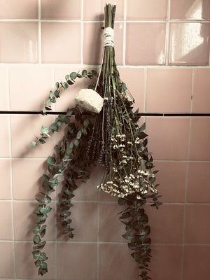 hang eucalyptus in shower