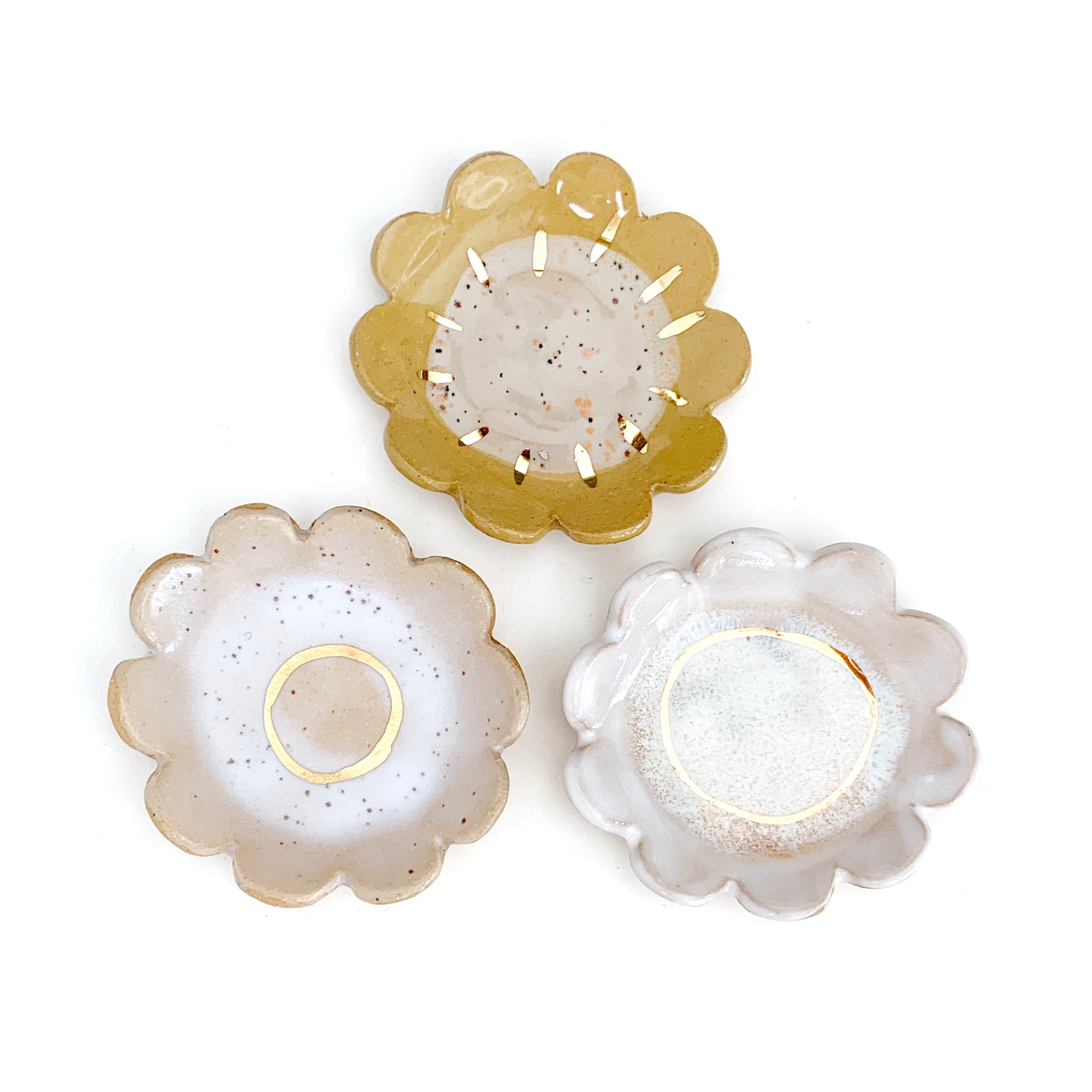 Small Flower Ring Dish