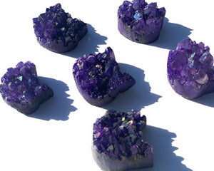 Purple Cat Head Crystal