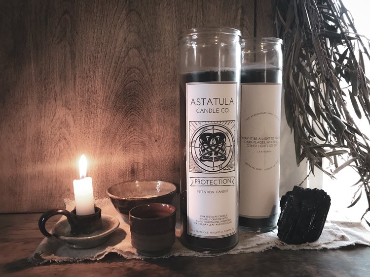 Intention Setting Candle // Beeswax - Mama Wunderbar