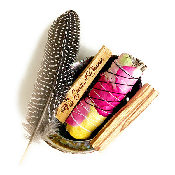 Abalone Shell Smudge Kit - Mama Wunderbar