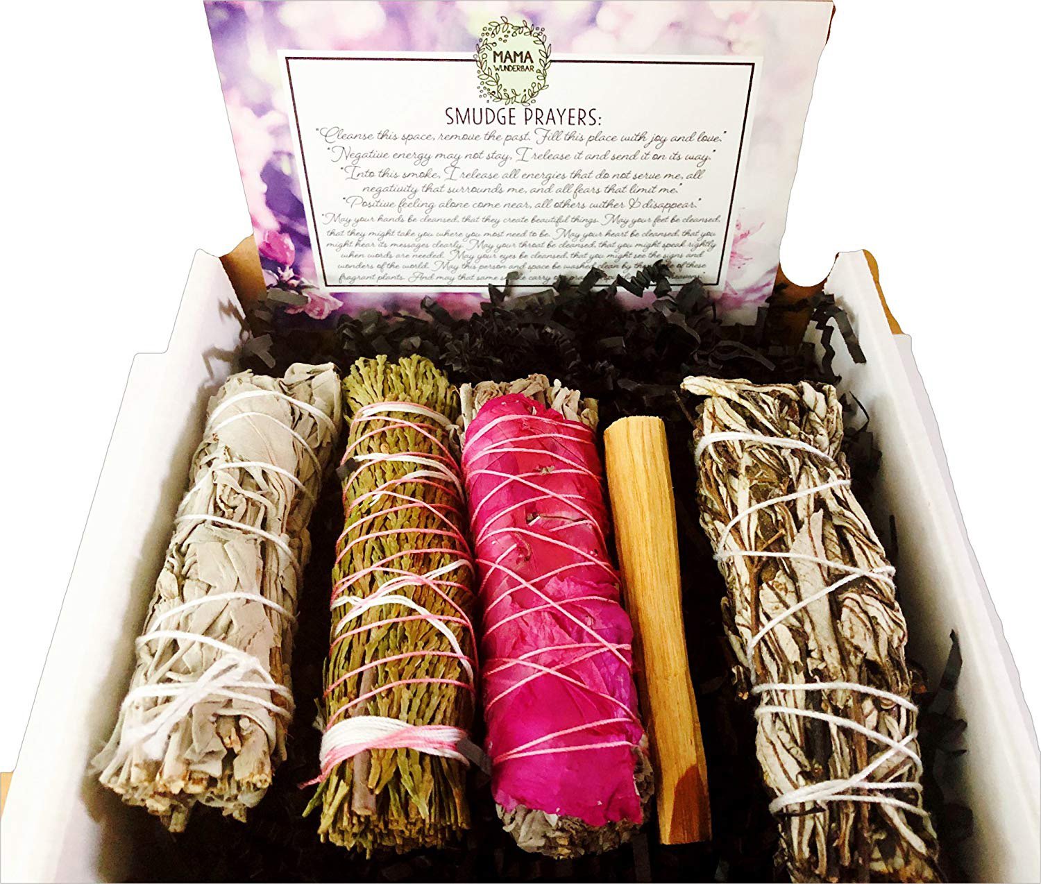Smudge Kit - Beautiful Hand Made Smudge Kit - Instructions - 5 Smudge ...
