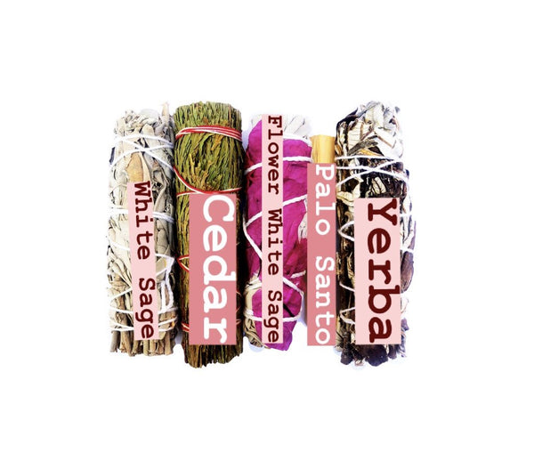 Smudge Kit - Beautiful Hand Made Smudge Kit - Instructions - 5 Smudge ...