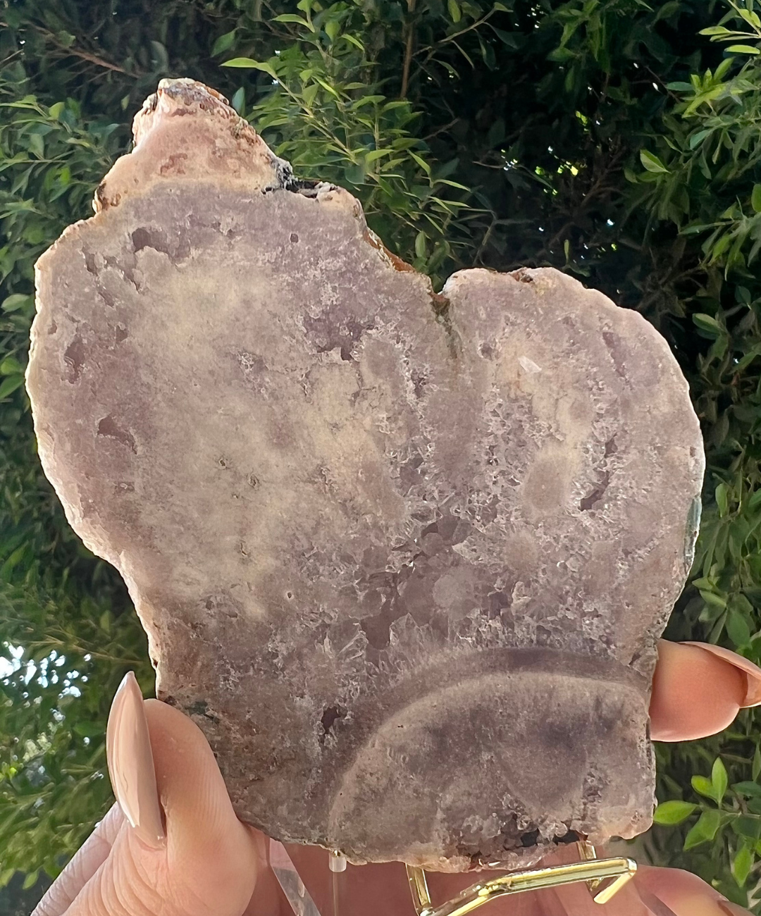 Pink Amethyst Slab (without stand)