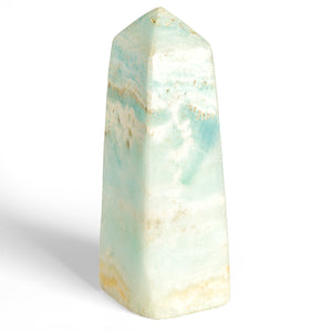 Caribbean Blue Calcite Tower