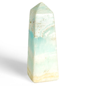 Caribbean Blue Calcite Tower