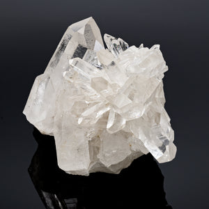 Large Premium Rare Clear White Rock Crystal Cluster
