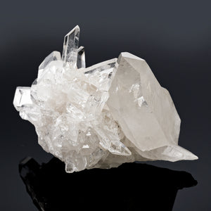 Large Premium Rare Clear White Rock Crystal Cluster