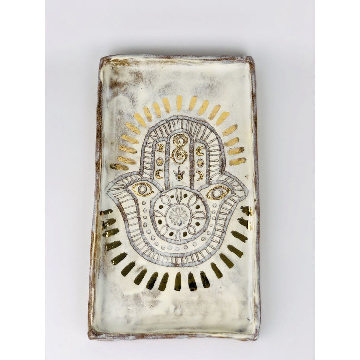 Hamsa Hand Talisman Tile