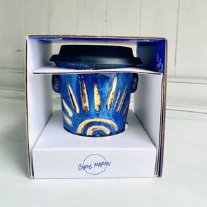 Rising Sun Ceramic Travel Cup