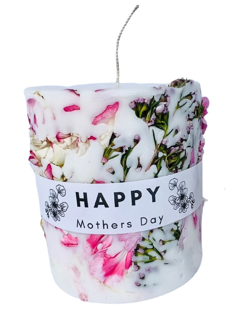 Happy Mothers Day Candle