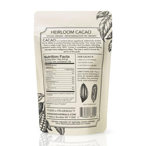 CACAO : Raw, Heirloom + Organic