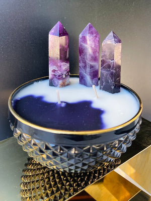 Tripple Purple Fluorite- # peace-giving (only 1)