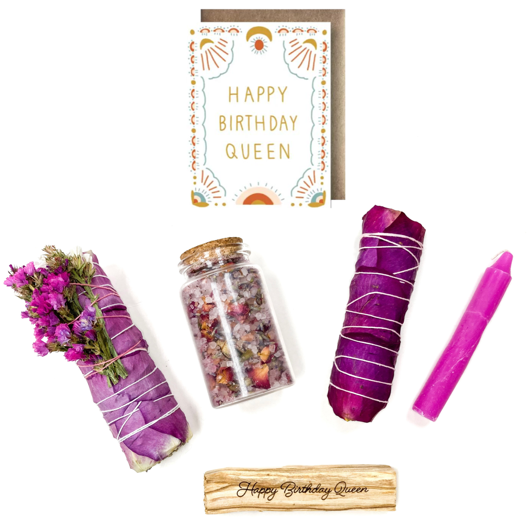 happy birthday queen gift box