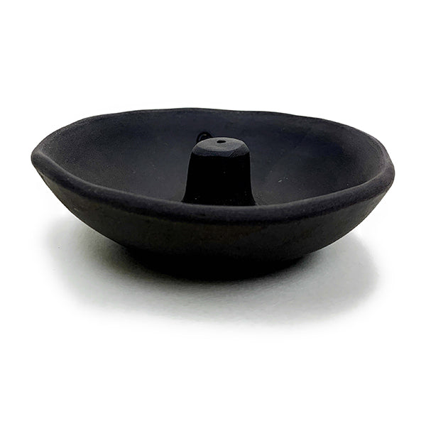 Black Incense Holder Bowl