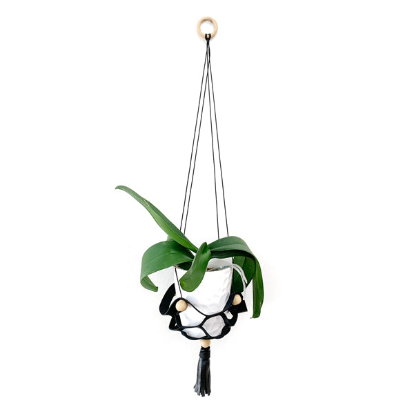 leather plant hanger Leather Plant Hanger