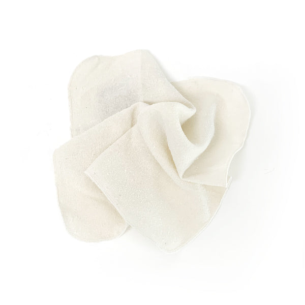 Raw Silk Washcloth