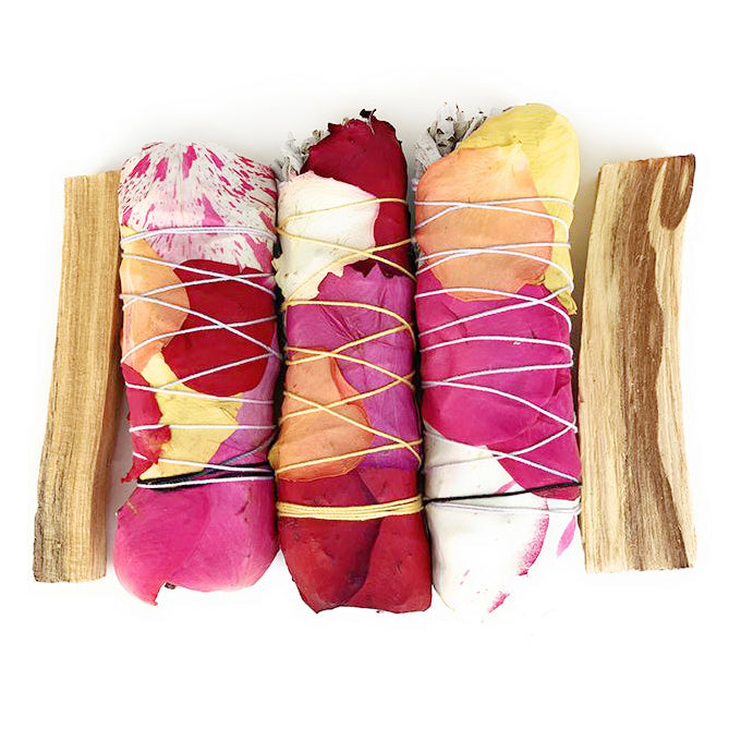 Floral Smudge Sticks and Palo Santo Sticks