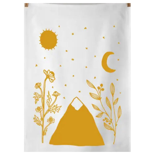 Crescent Boho Dish Towel