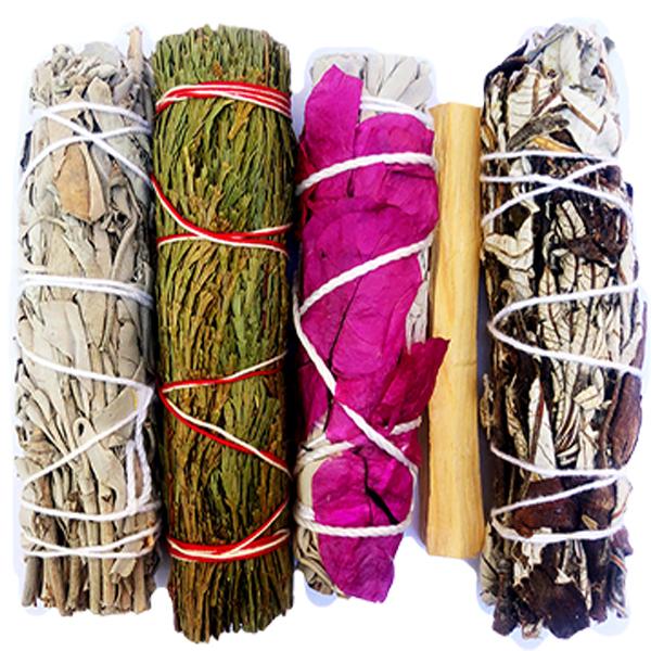 Smudge Kit - Beautiful Hand Made Smudge Kit - Instructions - 5 Smudge ...